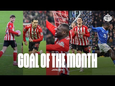Le Fée's Stunner and Brobbey's Thunderbolt | Goal Of The Month | January 2026