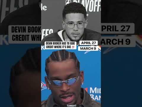 Book quotes SGA in his final presser for the season!