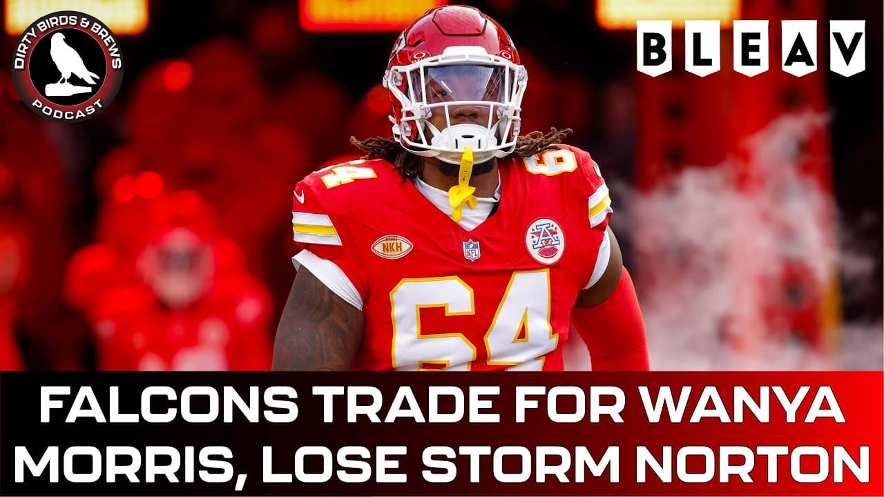 Falcons trade for Wanya Morris, lose Storm Norton for the season