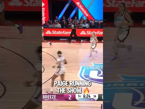 PAIGE DROPPING DIMES IN UNRIVALED 😮‍💨