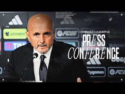 SPALLETTI & MIRETTI Speak After Sassuolo 0-3 Juventus | PRESS CONFERENCE 🎙️