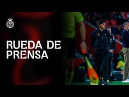 Rueda de prensa pospartido J26 de Gustavo Siviero | RCD Mallorca