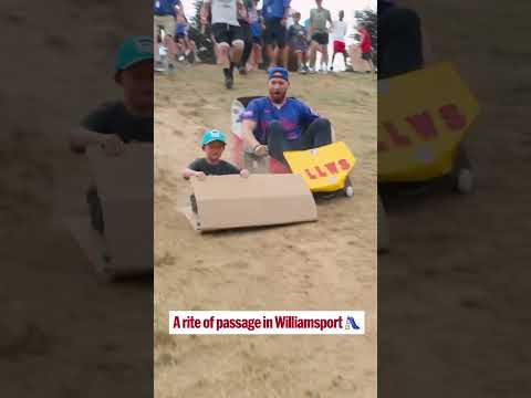 Some fun ahead of the #LittleLeagueClassic ❤️