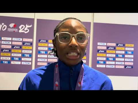 Melissa Jefferson-Wooden Reflects on 100/200 Gold Medal Double at 2025 Tokyo World Championships