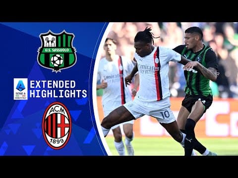 Sassuolo vs. AC Milan: Extended Highlights | Serie A | CBS Sports Golazo