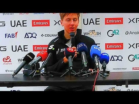 Tadej Pogačars Interview Confuses His Fans Big Time