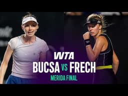 Cristina Bucsa vs. Magdalena Frech | 2026 Merida Final | WTA Match Highlights