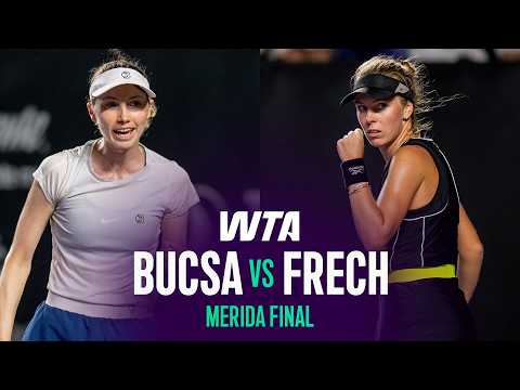 Cristina Bucsa vs. Magdalena Frech | 2026 Merida Final | WTA Match Highlights