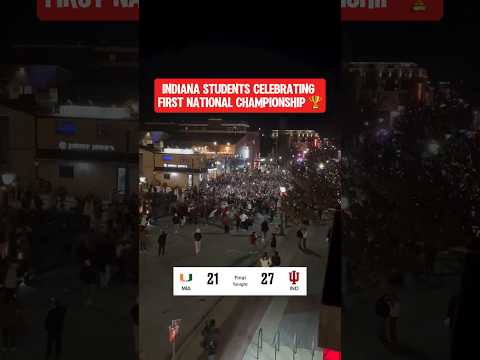 INDIANA STUDENTS GOING CRAZY 😤🔥