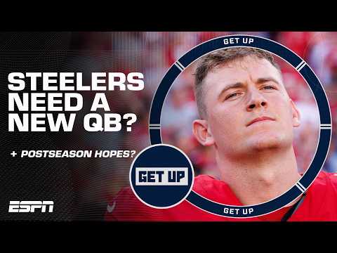 Jeff Saturday says THIS QB could be headed to the Steelers next season? 😱 | Get Up