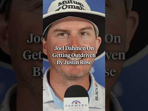 Joel Dahmen always keeps it real. 😂