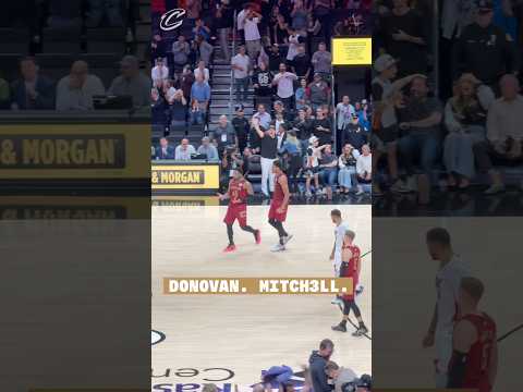 🕷️ SPIDA WITH THE CLUTCH THREE IN OT. #cavs #nba #basketball #donovanmitchell