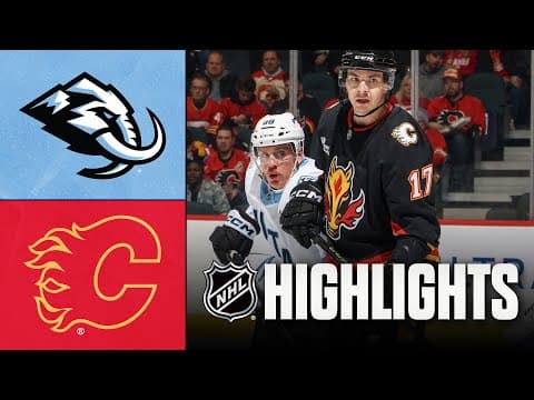 Mammoth vs. Flames | NHL Highlights | December 06, 2025