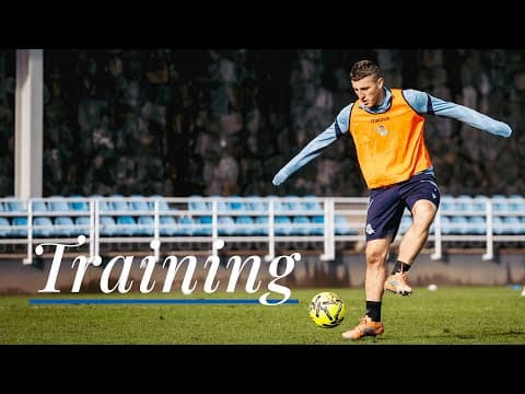 ENTRENAMIENTO | Mantener la buena dinámica en casa | Sanse | Real Sociedad