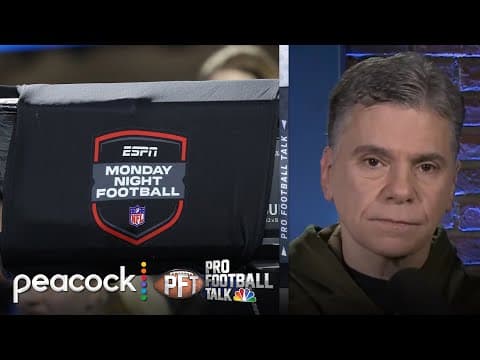 YouTube TV, Disney squabble affects Monday Night Football in Week 9 | Pro Football Talk | NFL on NBC