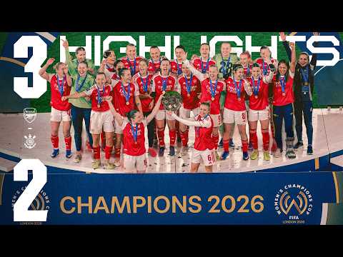 HISTORY MAKERS 🏆 | Arsenal vs Corinthians (3-2) | FIFA Women's Champions Cup