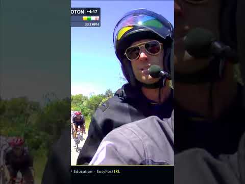 Taking you inside the TDF peloton 👀