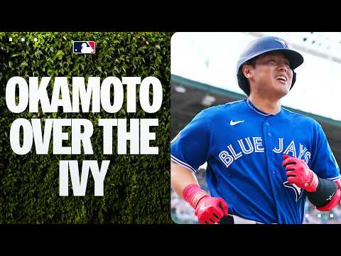 Kazuma Okamoto smashes a GO-AHEAD 3-RUN HOMER for the Toronto Blue Jays! 😤 | MLB Highlights