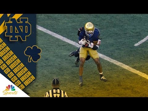 Will Pauling, CJ Carr connect to extend Notre Dame’s lead over NC State | Notre Dame on NBC Sports