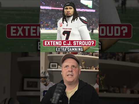 Bill wonders if Houston might be hesitant to offer C.J. Stroud an extension this offseason