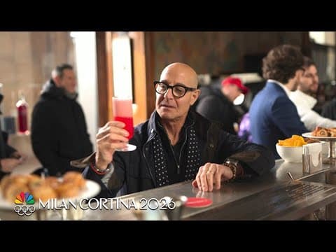 Stanley Tucci reveals perfect Olympic drink | The Little Things | Winter Olympics 2026 | NBC Sports