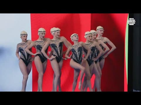 🇮🇹 Team Italy’s Stunning Acrobatic Masterclass at Artistic Swimming WC 2025!