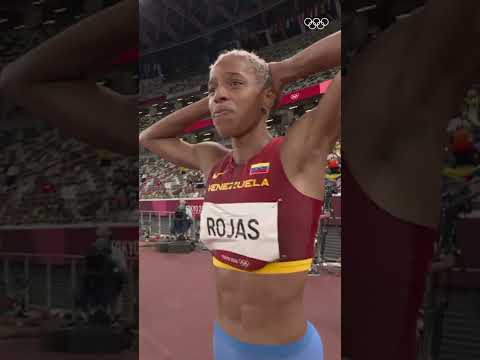 Yulimar Rojas is ready to soar today. ✈️ #Olympics #RoadtoLA28 #WorldAthleticsChamps