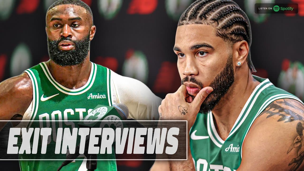 Exit Interview Series: Jayson Tatum and Jaylen Brown