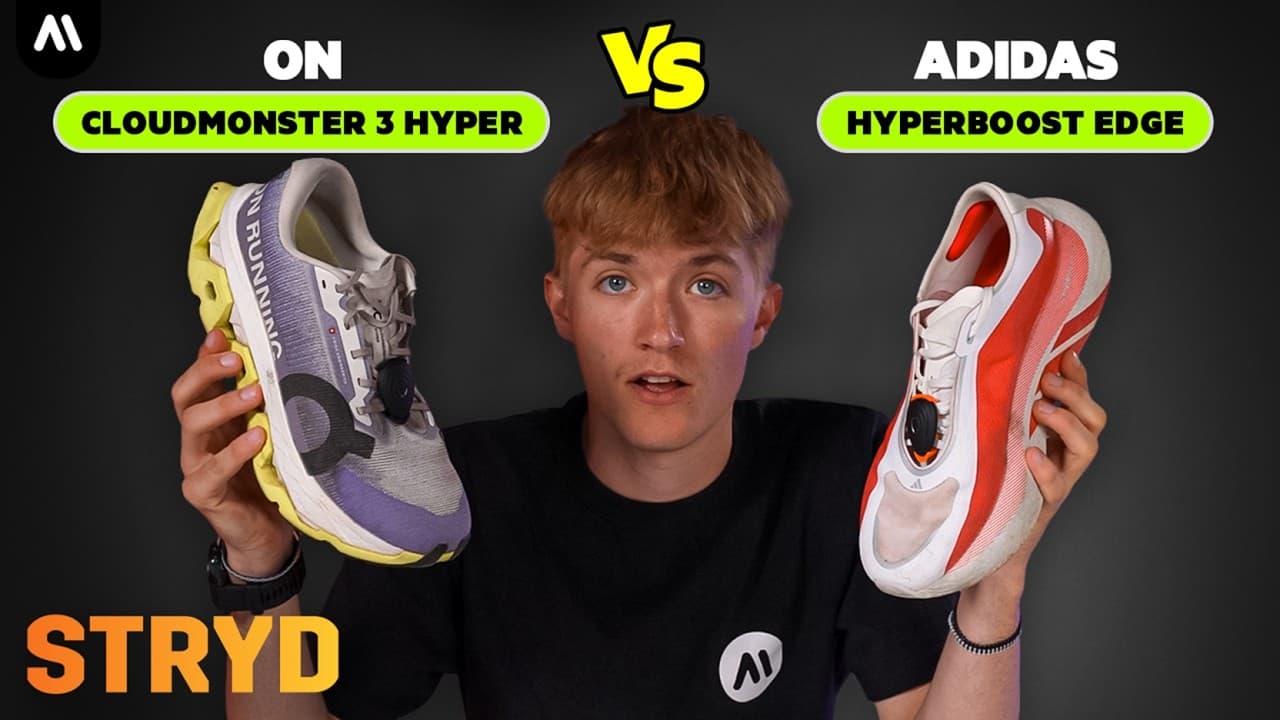 Hyperboost Edge vs Cloudmonster 3 Hyper STRYD Test | The Numbers Don't Lie
