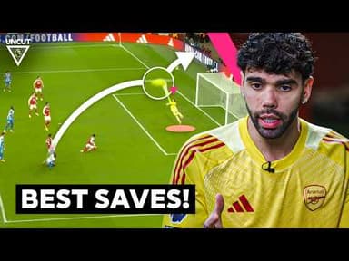 ‘BEST SAVE OF MY CAREER!’ 😮‍💨🧤 David Raya Rates Best Arsenal Saves | Uncut