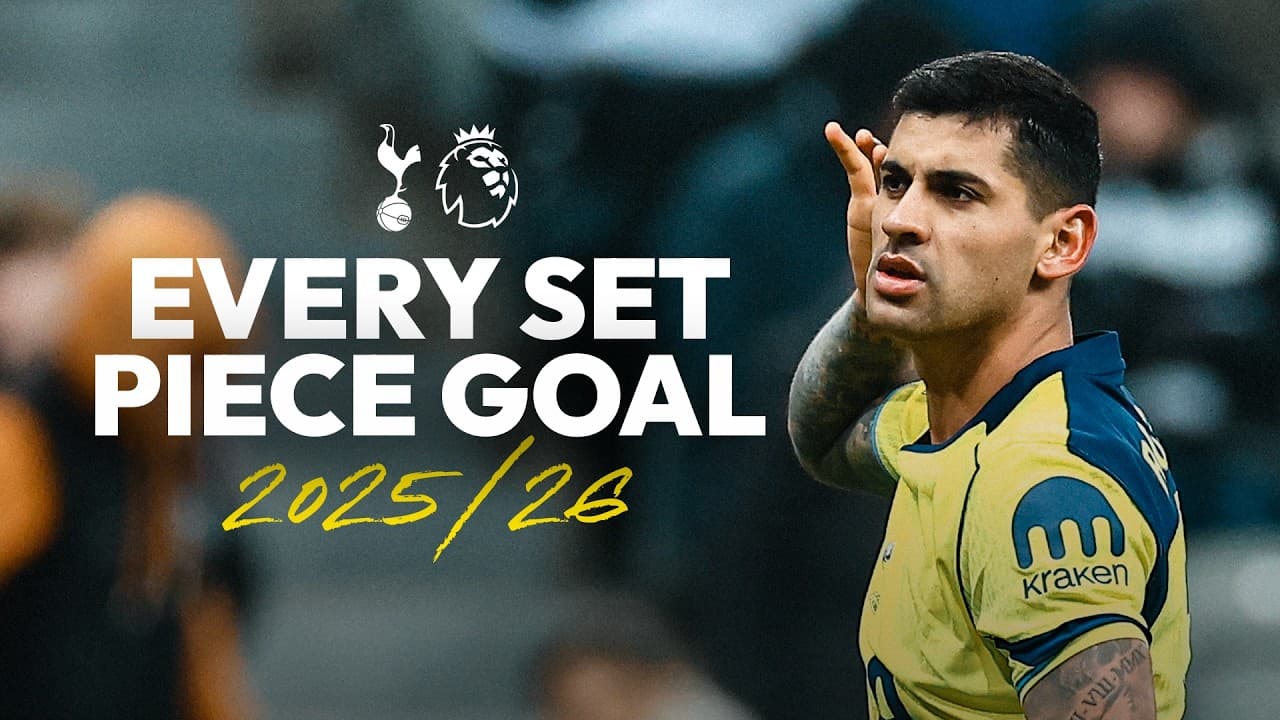 Every Spurs set piece goal in the Premier League 2025/26!