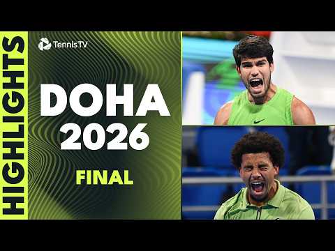 Alcaraz vs Fils For The Title 🏆 | Doha 2026 Final Highlights