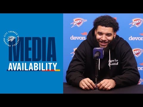 Kenrich Williams on OKC's team-first mentality | Post Game Media | December 7, 2025