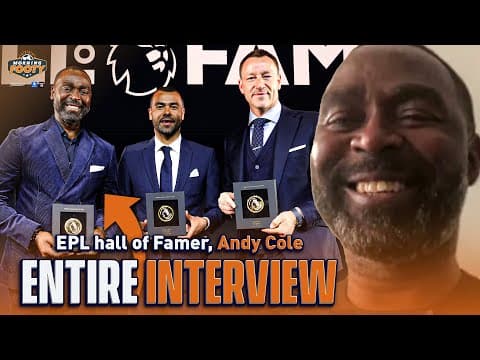Andy Cole on his EPL Hall of Fame induction, Alex Ferguson & Man Utd | Morning Footy | CBS Sports