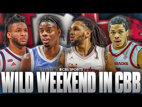 WILD CBB Saturday Slate: No. 22 St. John's vs Kentucky, No. 8 Houston vs No. 14 Arkansas & MORE