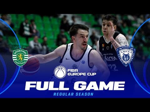 LIVE - Sporting CP v CS Valcea 1924 | FIBA Europe Cup 2025-26 | Regular Season