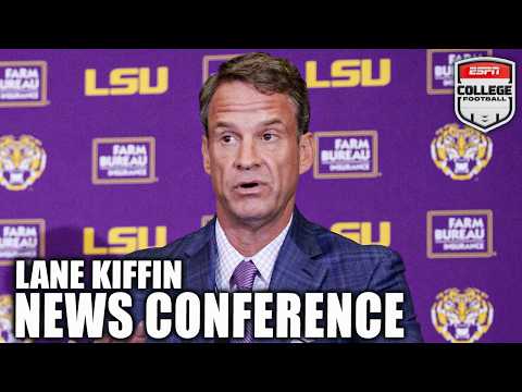 FULL Lane Kiffin LSU Introductory News Conference | ESPN College Football