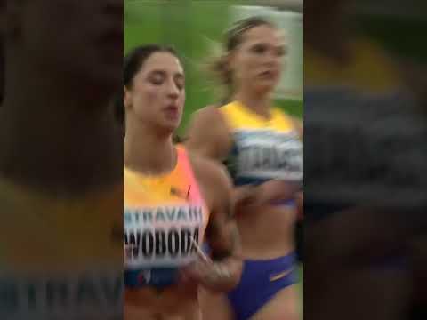 Swoboda on cruise control wins the women's 100m in 11.09