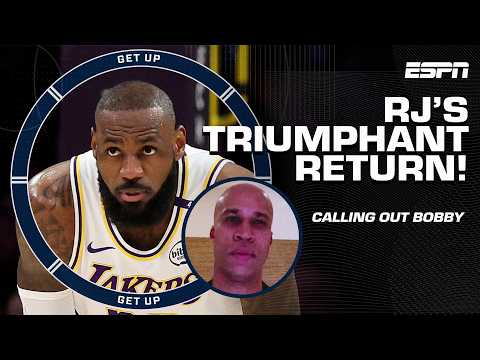 Richard Jefferson CONFRONTS Bobby Marks for TRADING HIM in 2008 😳 RJ'S RETURN! 🔥 | Get Up