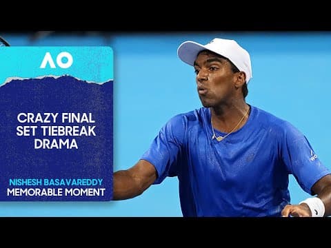 11 Match Points Saved in Final Set Tiebreak! | Australian Open 2026 Qualifying