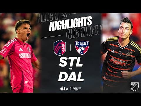 St. Louis CITY SC vs. FC Dallas | Full Match Highlights