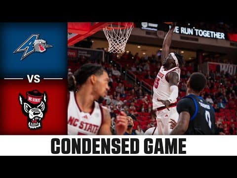 UNC Asheville vs. NC State Condensed Game | 2025-26 ACC Men’s Basketball