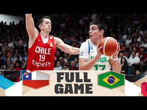 Chile v Brazil | Full Basketball Game | FIBA Basketball World Cup 2027 Americas Qualifiers