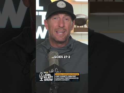 Joel Klatt has high praise for Curt Cignetti's legendary turnaround 🙌 #indianahoosiers