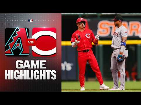 D-backs vs. Reds Game Highlights (6/13/26) | MLB Highlights