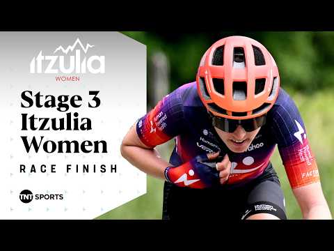 SPRINTS TO VICTORY! 😮‍💨 | Stage 3 2026 Itzulia Women Final KM's | TNT Sports Cycling