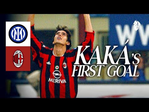 KAKÁ's first goal in Derby win | Inter 1-3 AC Milan | Full Match Serie A 2003/04