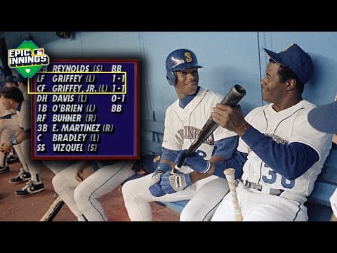 Full Inning: Griffeys hit back-to-back home runs! (9/14/1990 SEA @ CAL) | Epic Innings