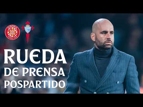 Claudio Giráldez: "Ha sido un partido bonito en el que salimos con victoria". | Celta
