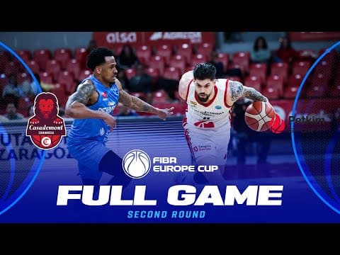 Second Round | Casademont Zaragoza v Aliaga Petkimspor | Full Basketball Game | FIBA Europe Cup 2026
